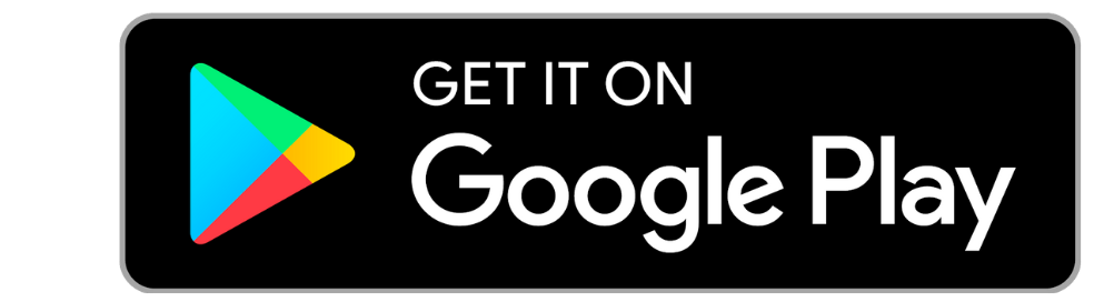 Eine Schaltfläche „Bei Google Play holen“ auf weißem Hintergrund.