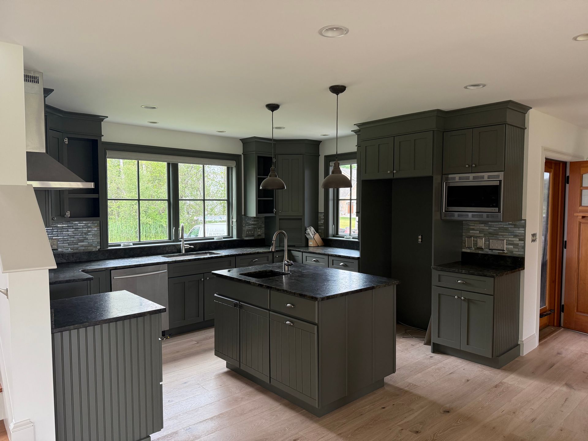 Interior Paint Job in kennebunk, Maine by Jim Steeves Painting Contractor