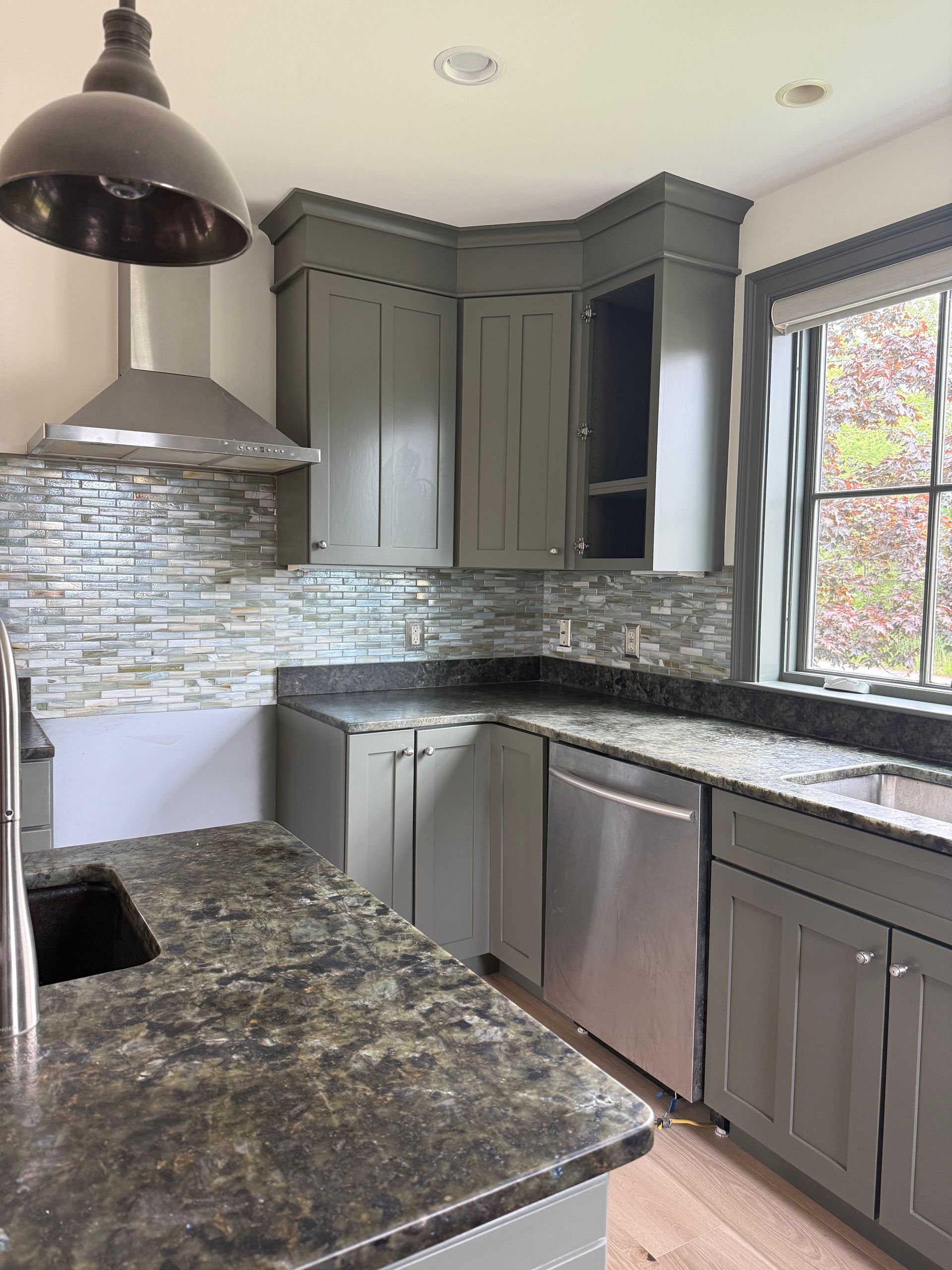 Interior Painting kitchen in Kennebunk, Maine