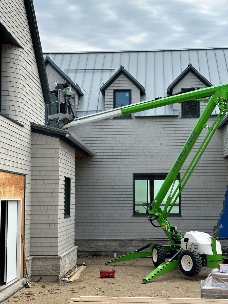 Kennebunkport Maine Exterior Painting by Jim Steeves