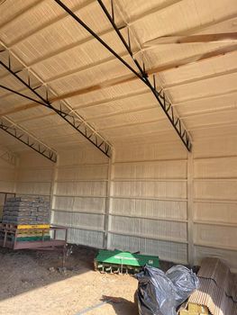 quality spray foam installation in large garage