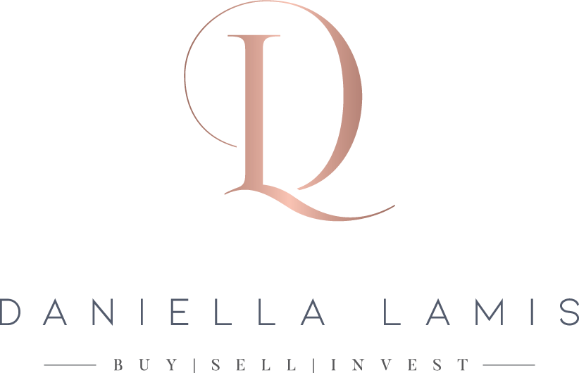 A logo for daniella lamis buy sell invest