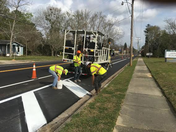 Line Striping | Panama City, FL | Emerald Coast Striping