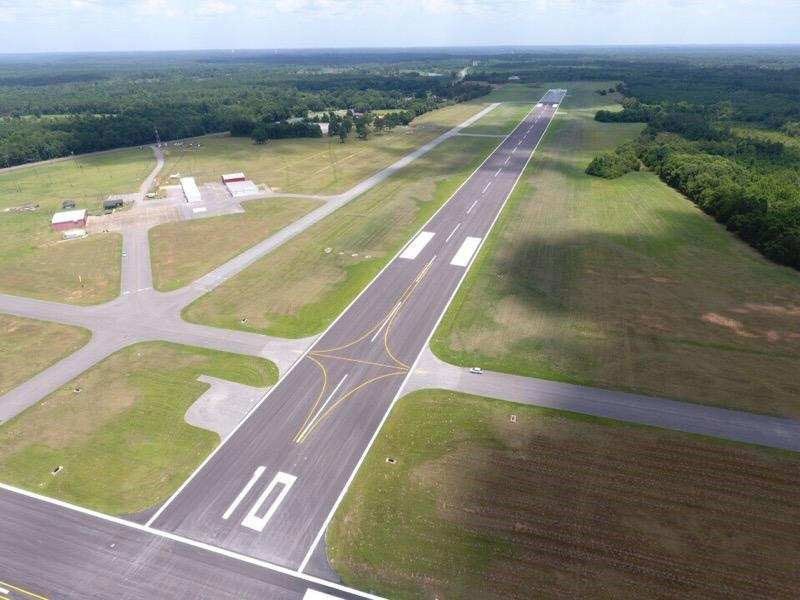 Aircraft Runway Striping | Pensacola, FL | Emerald Coast Striping