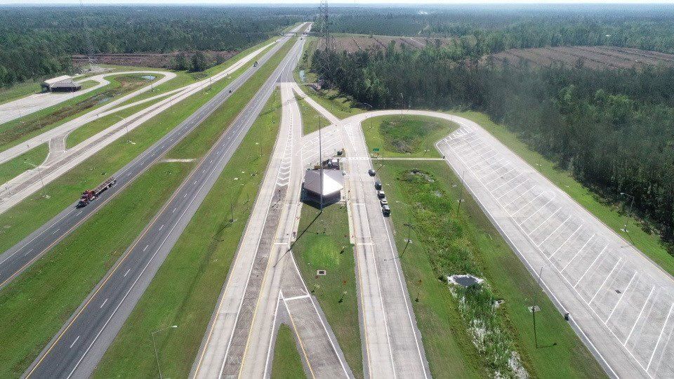 Other View of A Highway — Pensacola, FL — Emerald Coast Striping