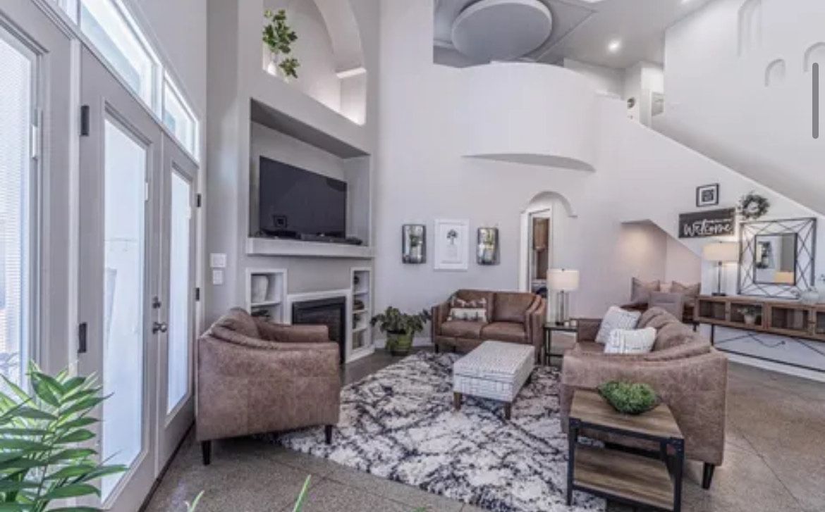 Living Room With Furniture