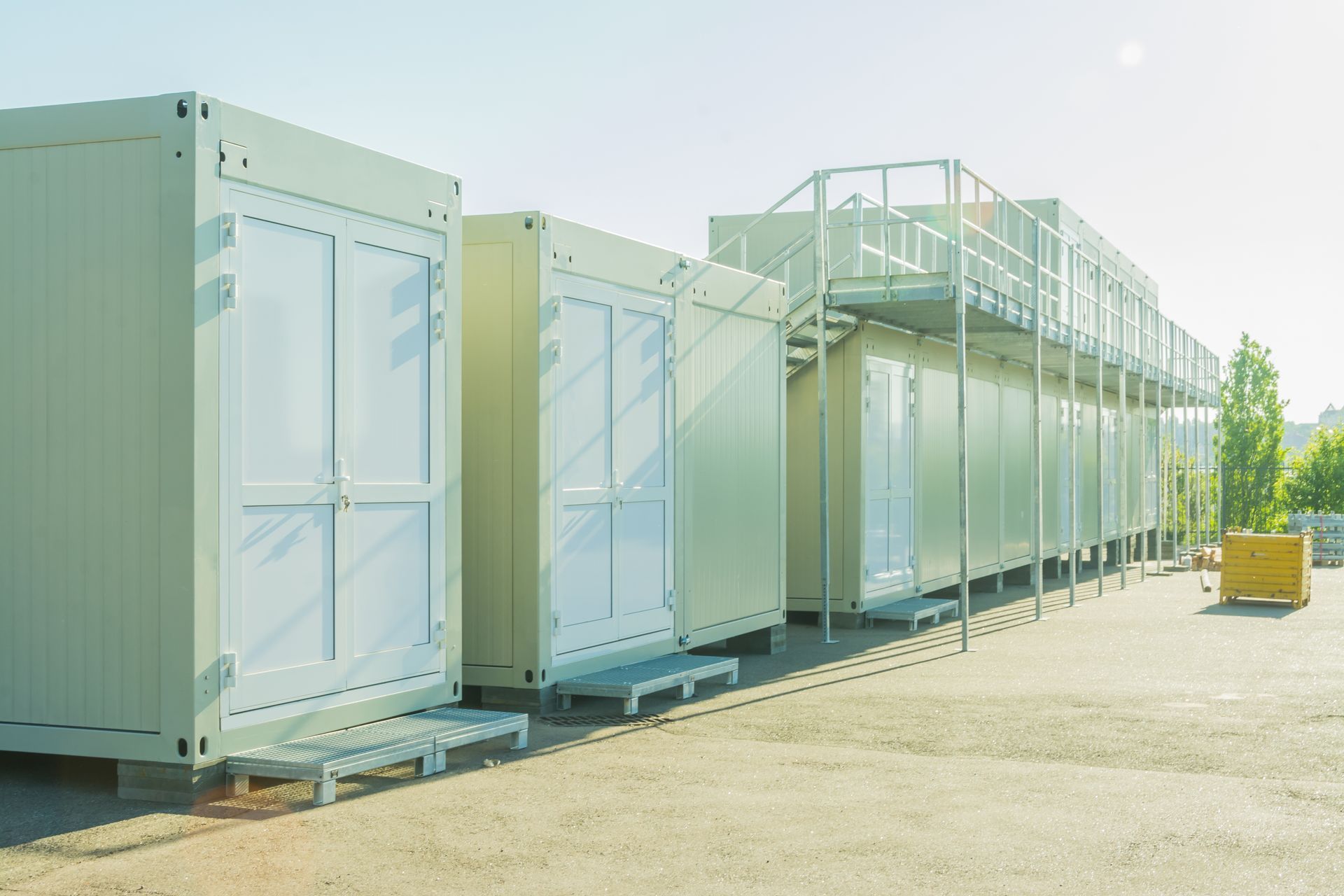 Portable site office hire