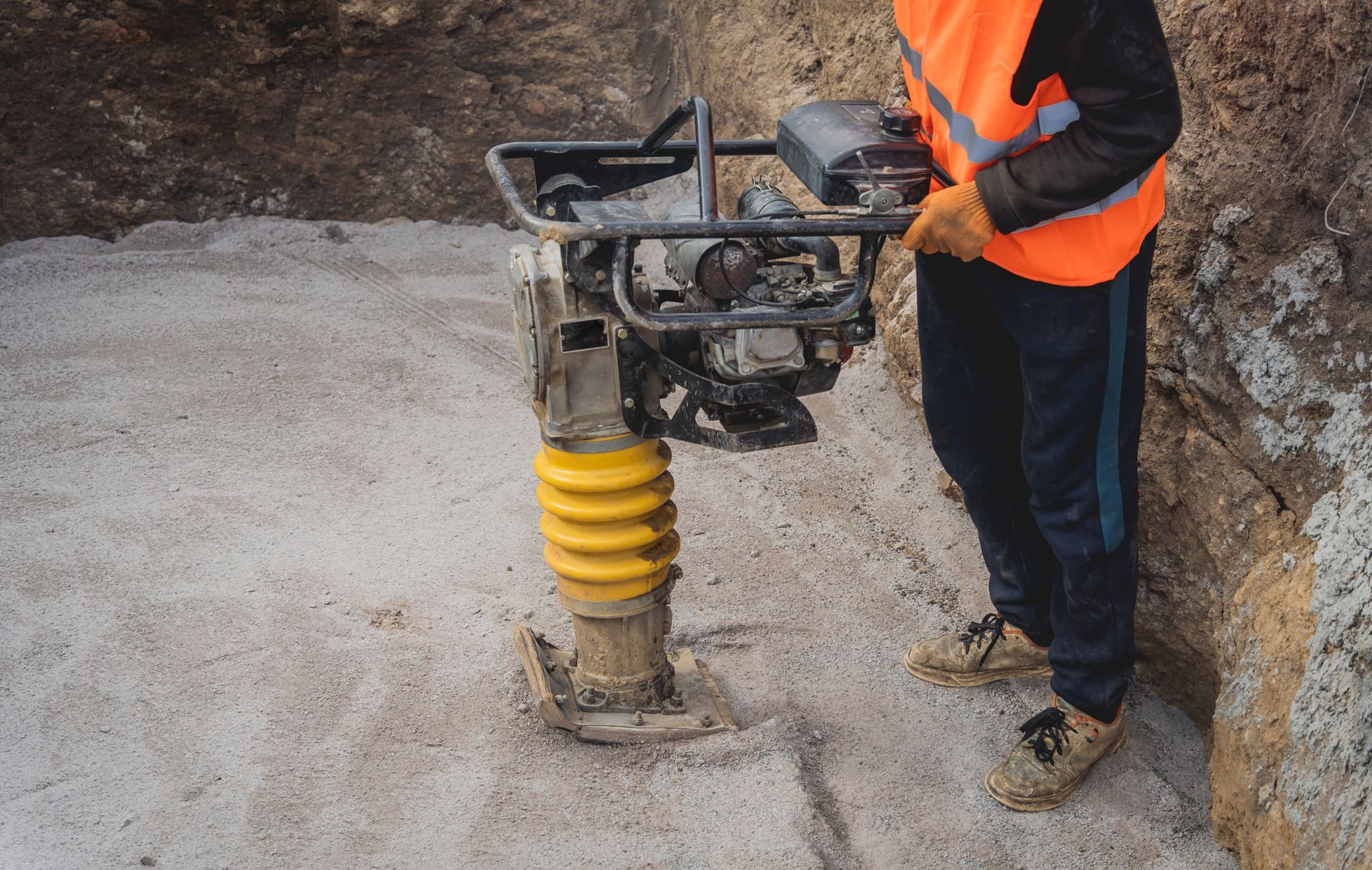 Trench rammer hire