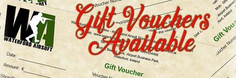 Gift  Vouchers @ Waterford Airsoft 