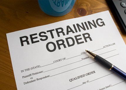 Picture of a Restraining Order