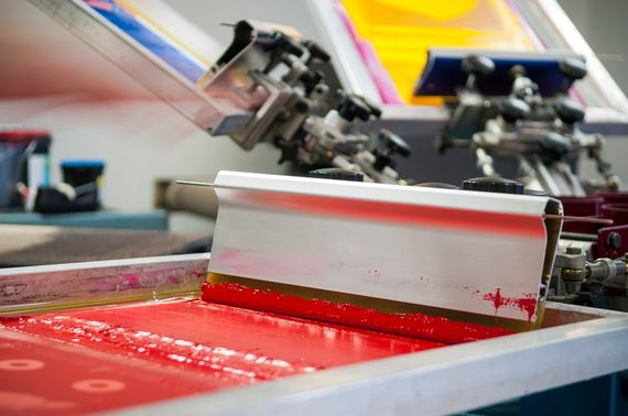 Screen Printing With Red Ink — Soquel, CA — Sport About Graphics