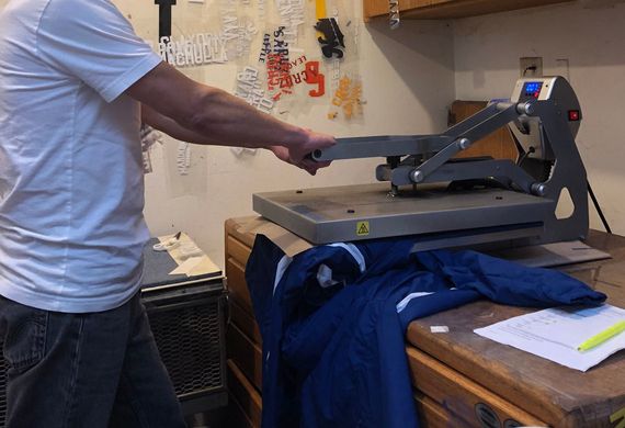 Using Heat Press Machine For T-Shirt Printing — Soquel, CA — Sport About Graphics