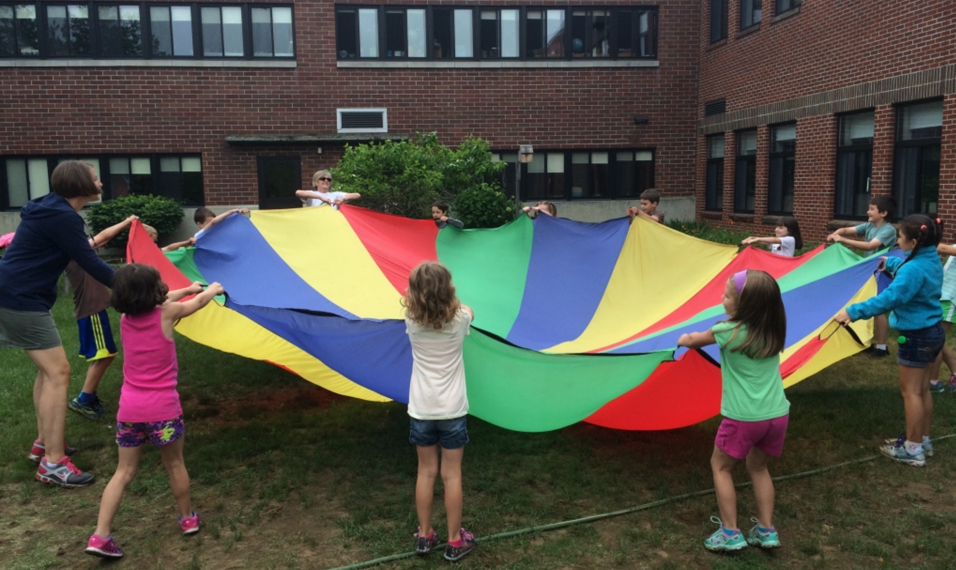 Parachute and Small Children
