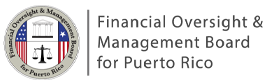 The logo for the financial oversight and management board for puerto rico