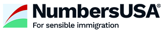 A logo for numbers usa for sensible immigration