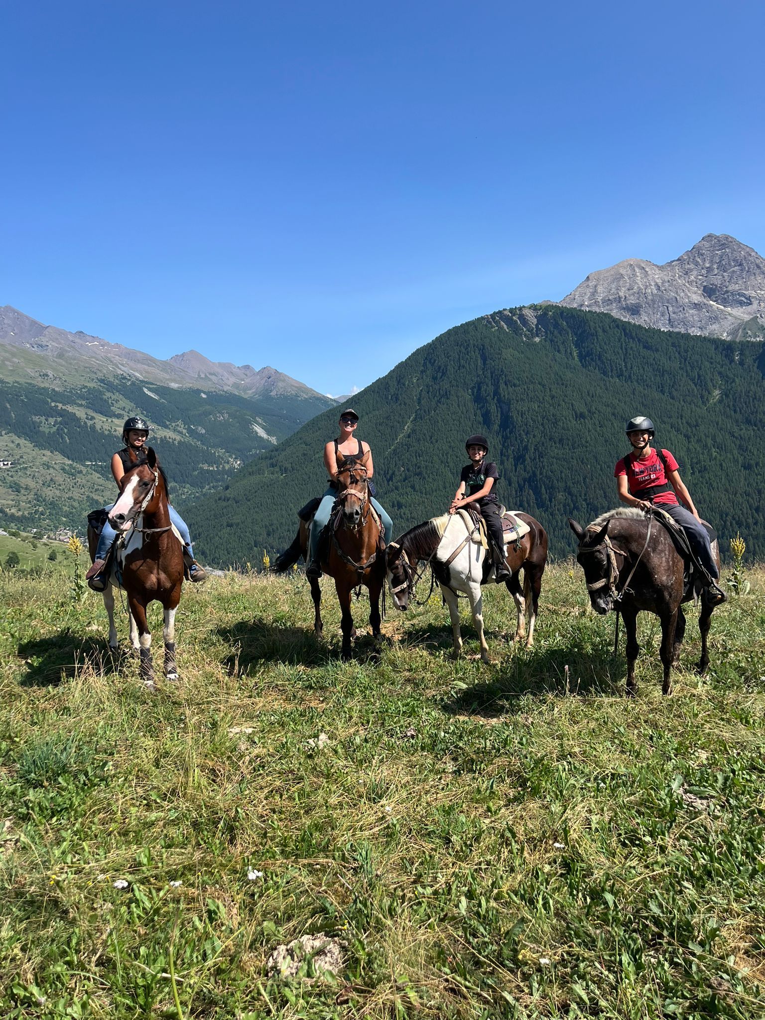 passeggiate a cavallo a San Sicario Alto