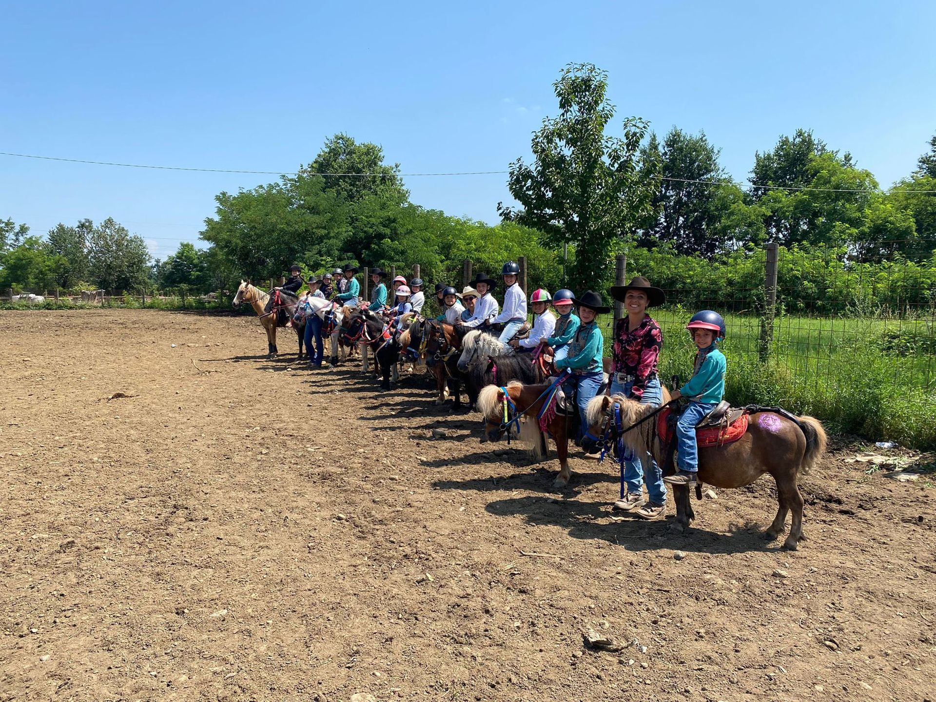 passeggiata con pony
