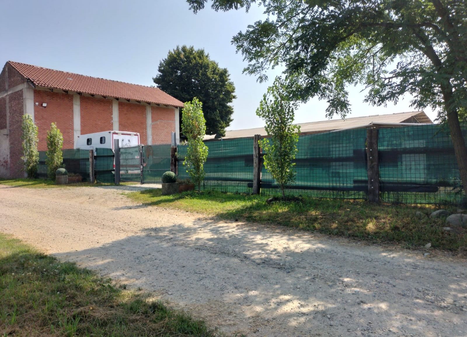 ingresso struttura il grande ranch