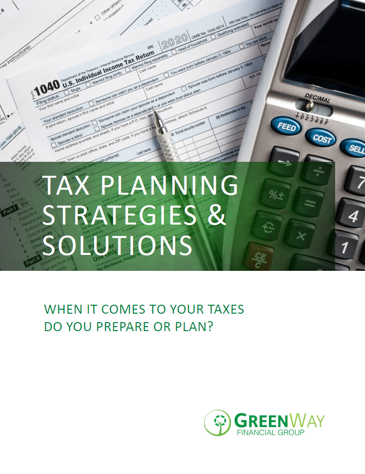 Cover of Tax Planning Strategies white paper