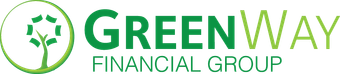 Greenway financial group logo with a tree in the middle .