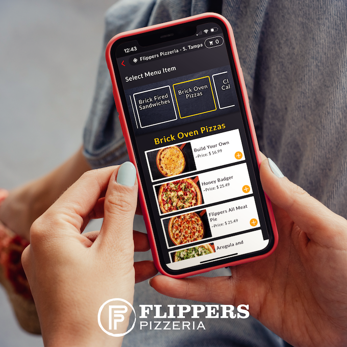 Flippers Pizza Mobile App Download