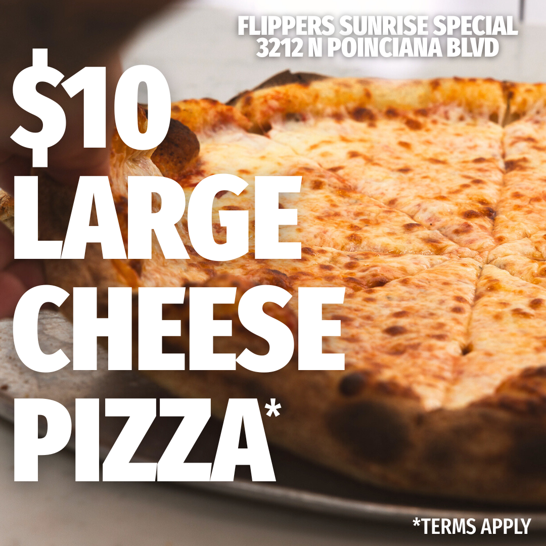 Craft Beer with Pizza Happy Hour in Sunrise Plaza Kissimmee