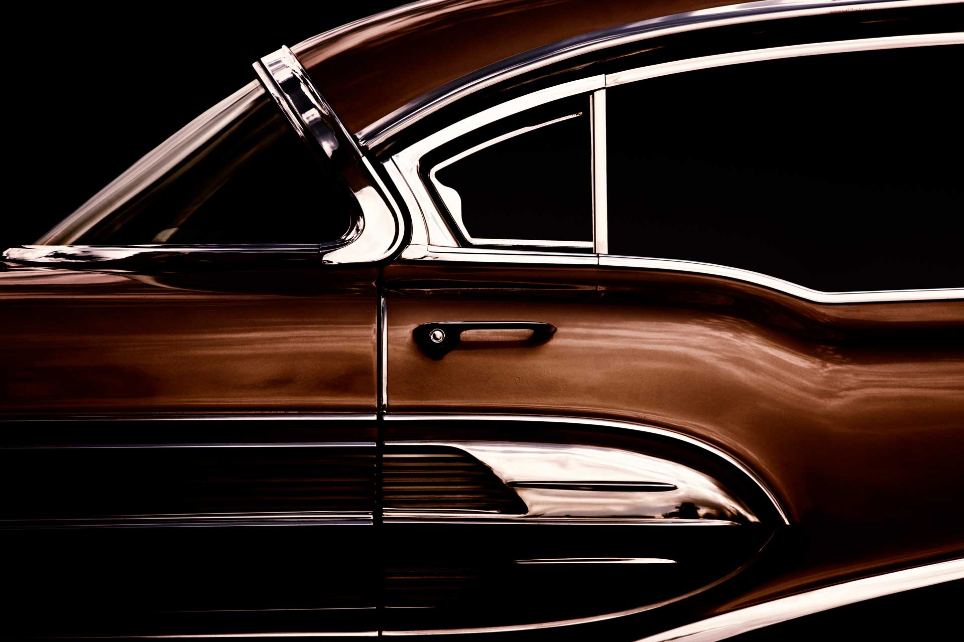 Brown car with metal — Las Vegas, NV — Shine Shop