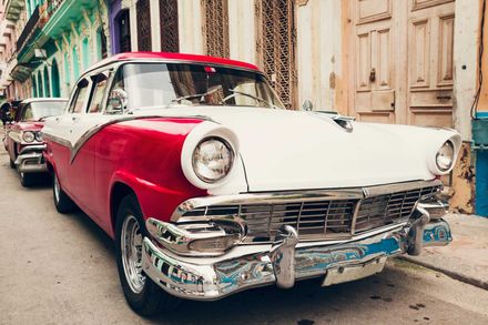 White and red polished car — Las Vegas, NV — Shine Shop