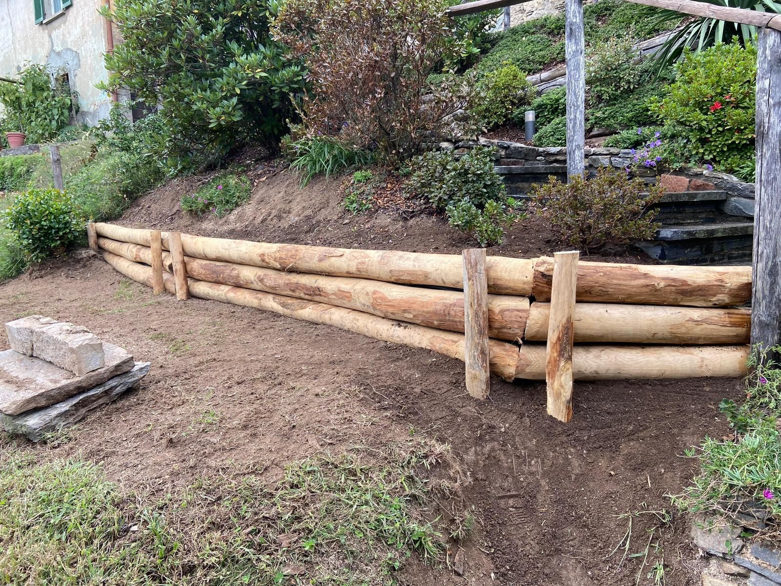 creazione staccionata Vassalli & Bronner Sagl