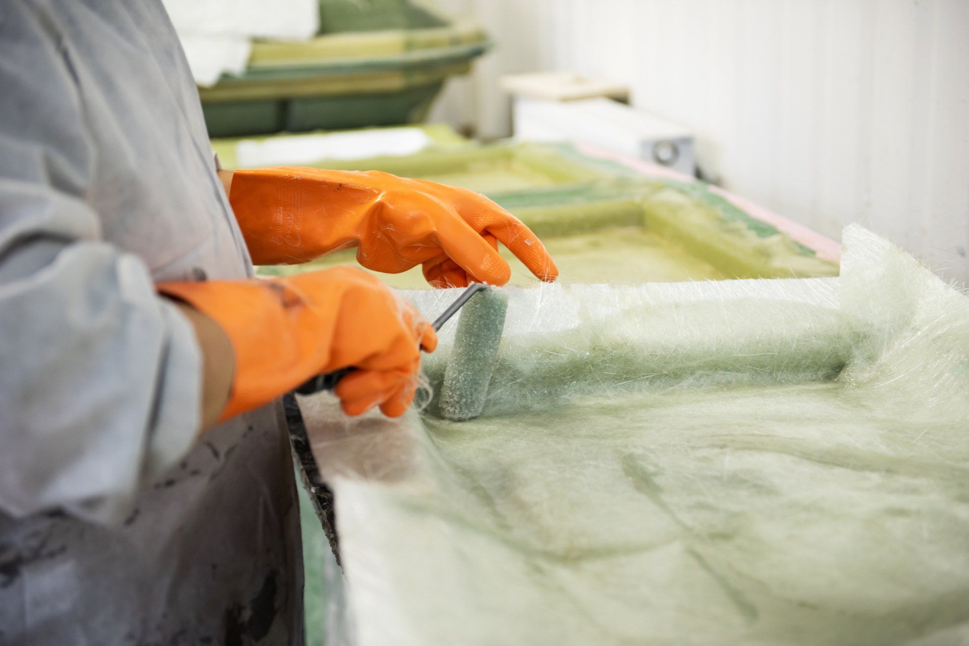 Fiberglass Sprayers and Rollers