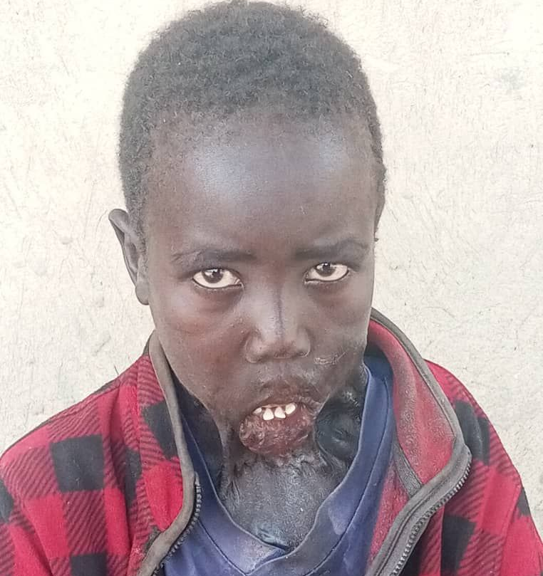 a blue sky with a few clouds in it