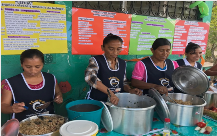 Amigos Internacionales nutrition and food preparation training