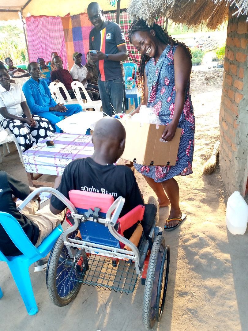 Balaam opens up a few meager gifts