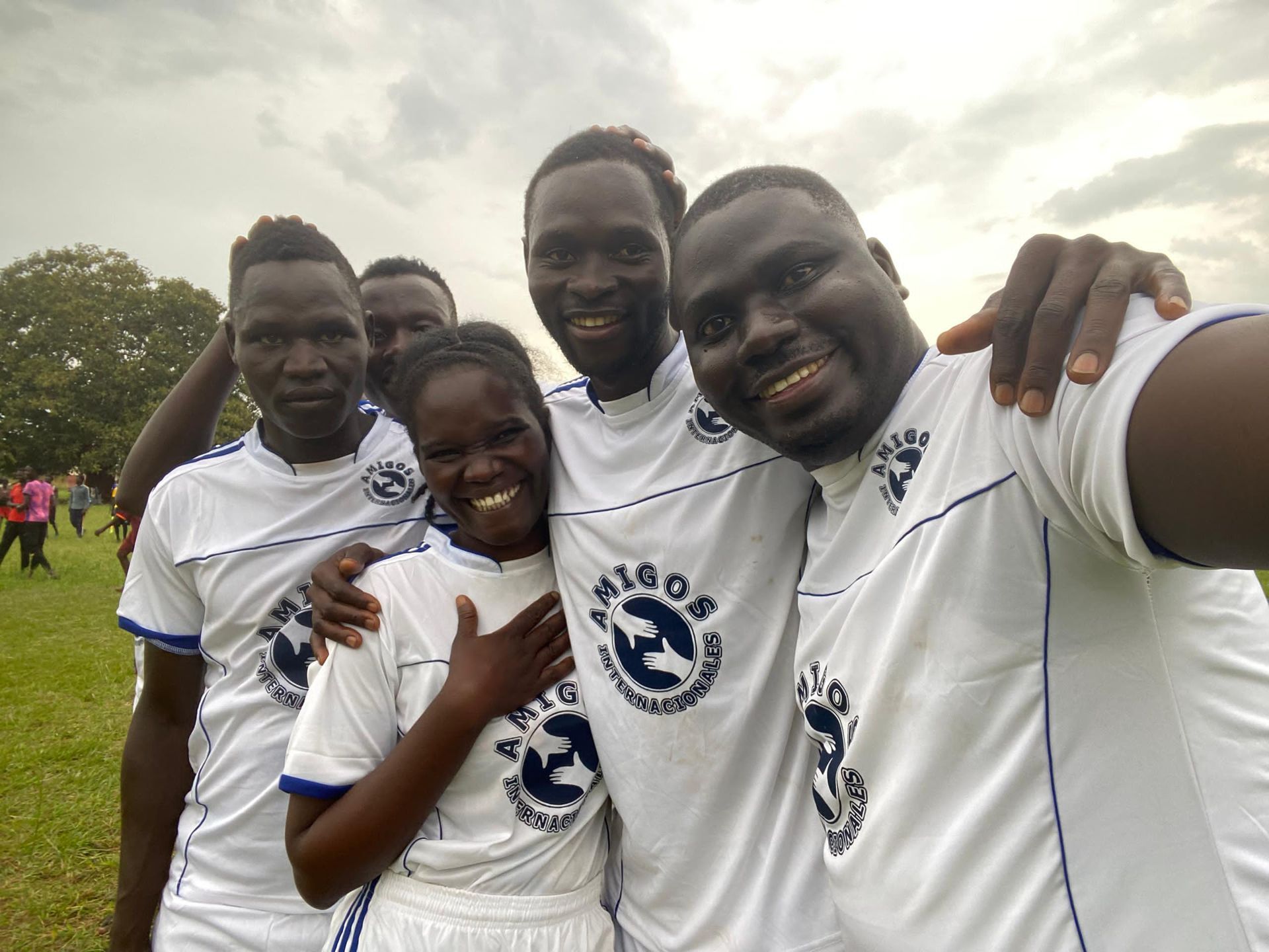 The teachers of Open Hands Academy gear up for major football match against the parents!