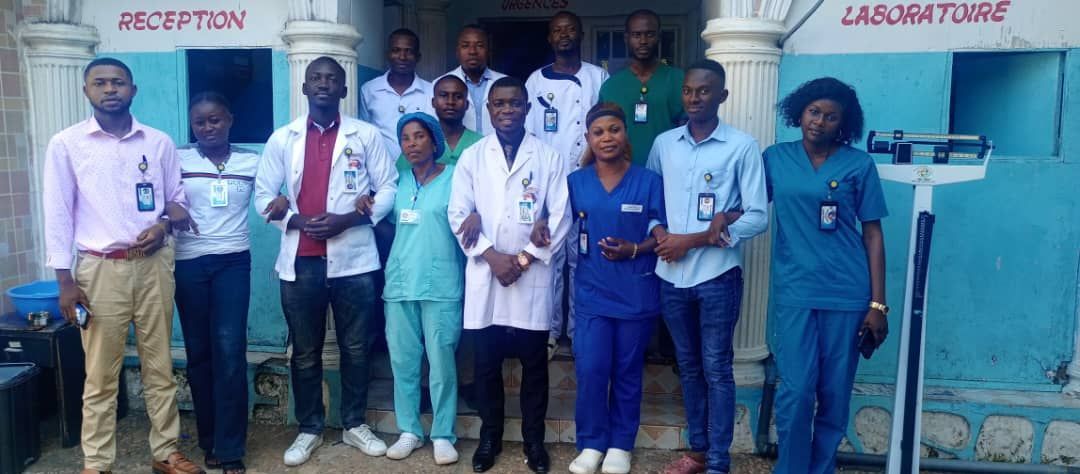 Medical team at clinic