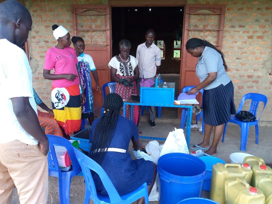 Amigos Soap Making class as part of their life skills class #4