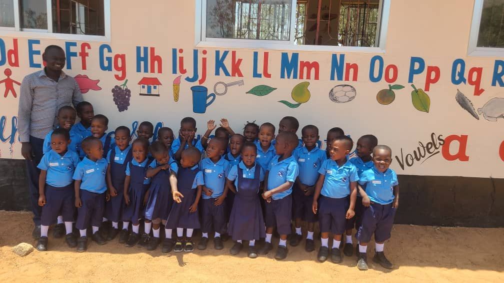 Amigos Tanzania's Brand new school of Preschoolers In Chibe, Tanzania