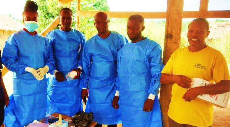 FMC team in PPE