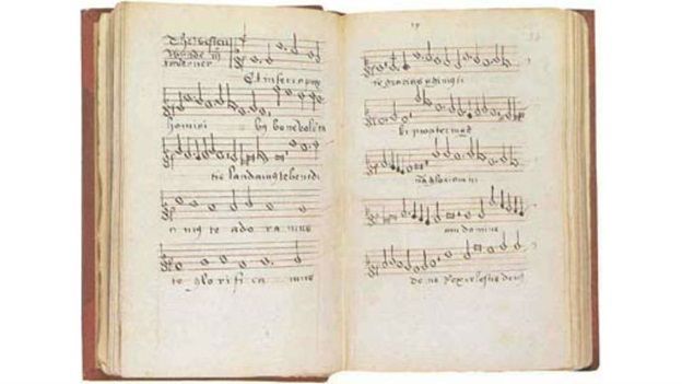 Music Manuscript book picture