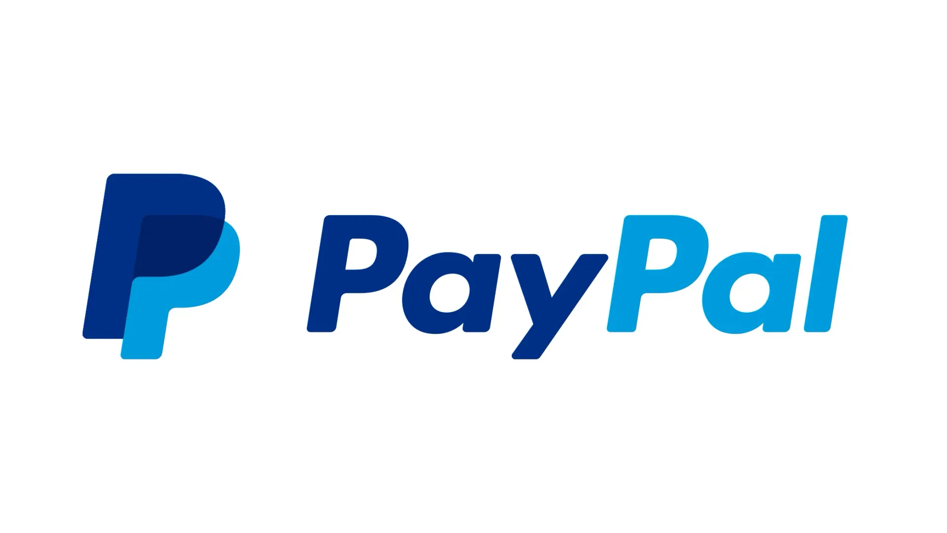 PayPal logo: A blue 