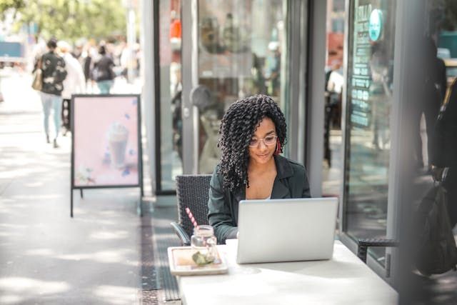 Person+working+on+computer+outside