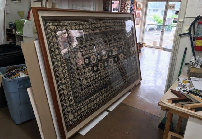Large Frame Picture - Lihue, Hawaii - Art Shop Inc
