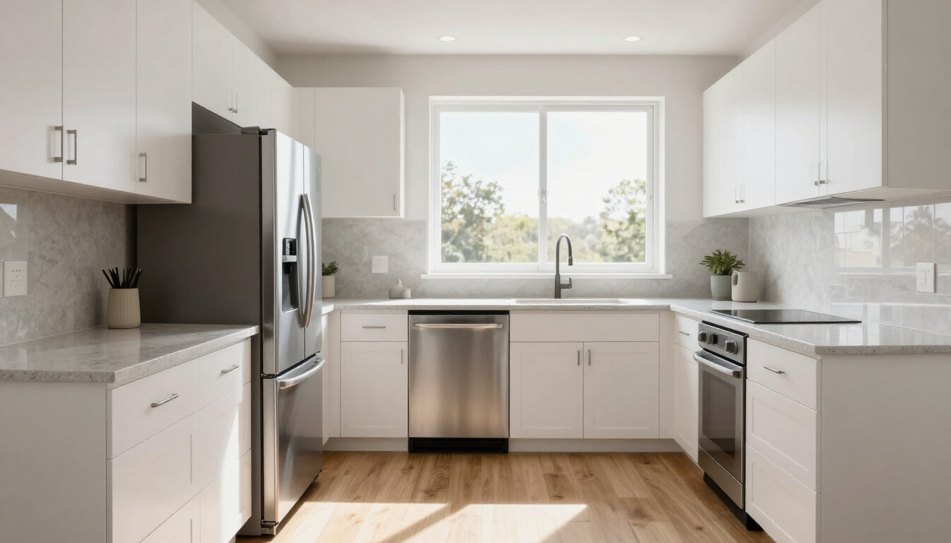 Modern Kitchen Staging