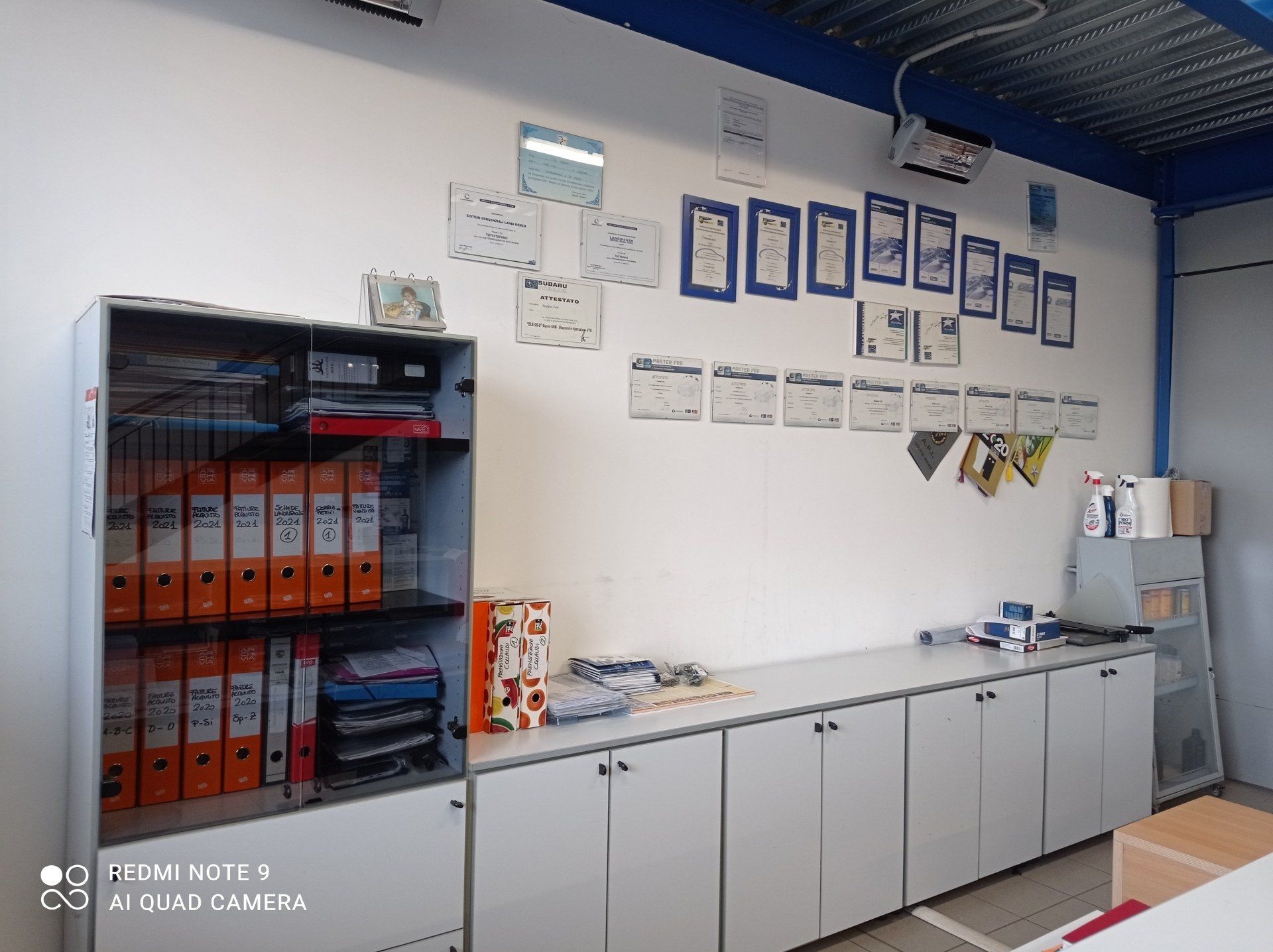 uffici dell'officina