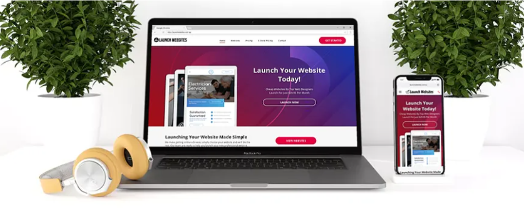 Launch a new website like a pro on any budget. We make getting online a breeze.