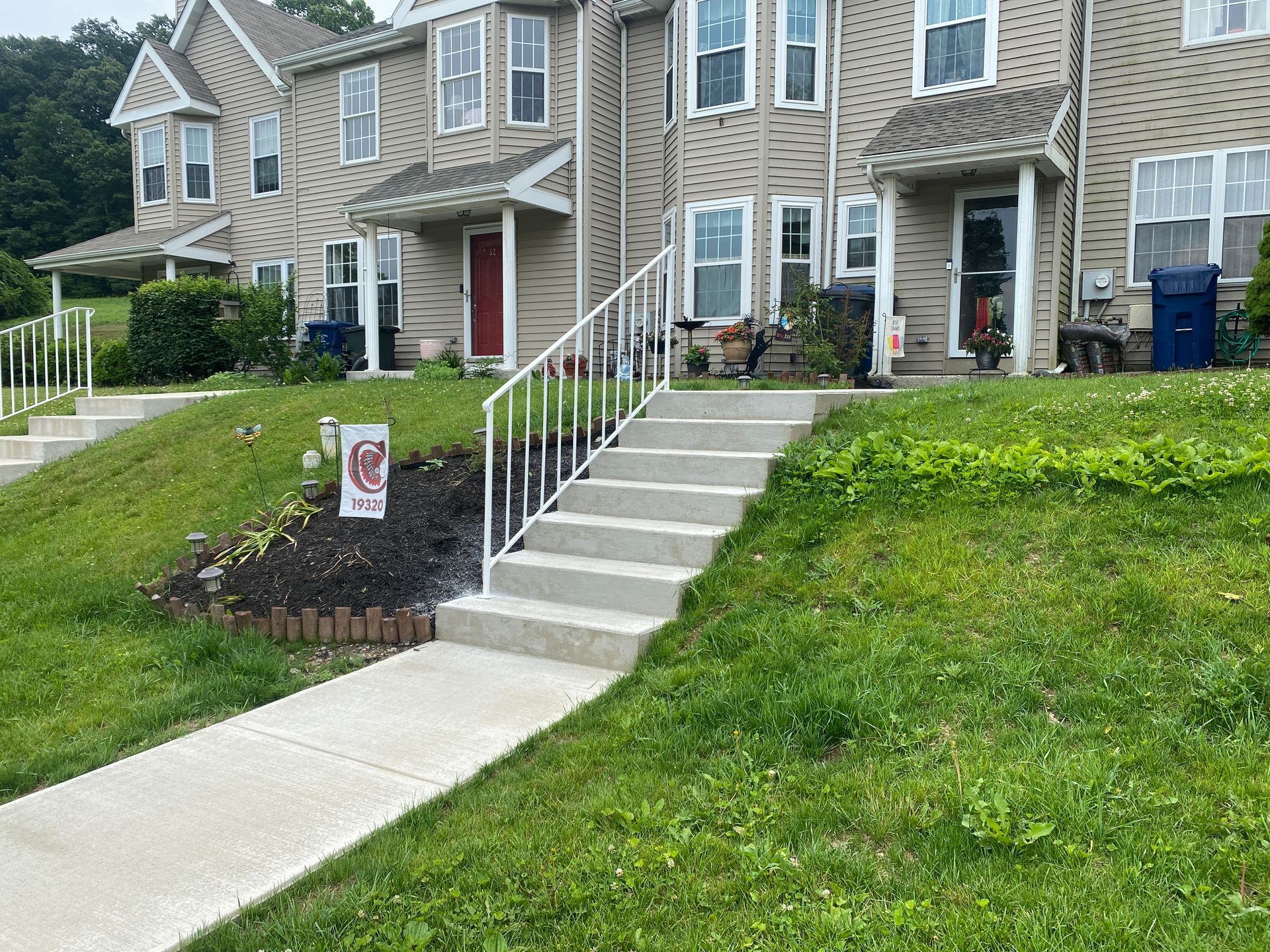 Garden with Stairs — Atglen, PA — Valley Creek Property Services