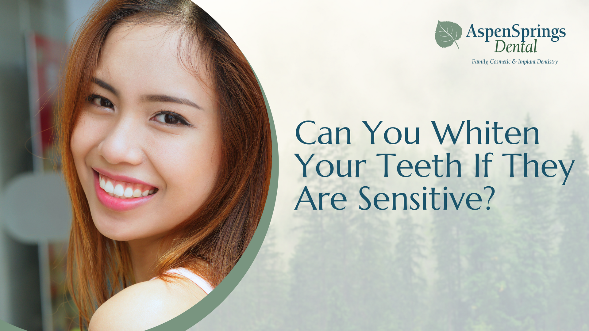 Can you whiten your teeth if they are sensitive ?