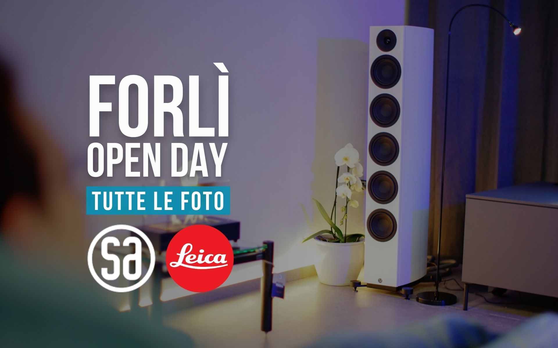 Audio Video News inaugurates the new Forlì Showroom with System Audio Wireless and the Leica Cine1 V