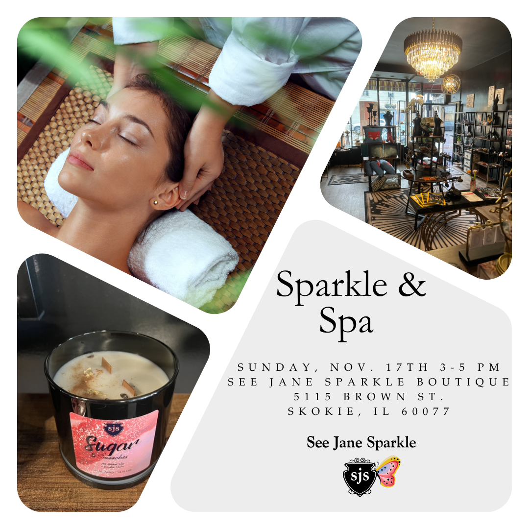 A woman is getting a massage at sparkle & spa