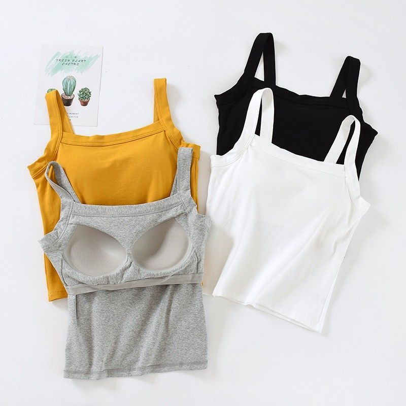 BRATOP-一字領美背立體胸墊罩杯背心上衣      CUBR220333